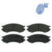 Blue Print ADN14234 Brake Pad Set Fits Nissan 4106072J25  416070J25 Blue Print  - Dynamic Drive