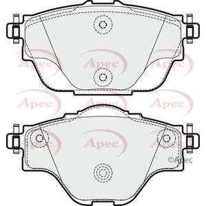 Apec Brake Pads Rear Fits Citroen C4 C5 Ds Ds7 Crossback Opel Grandland