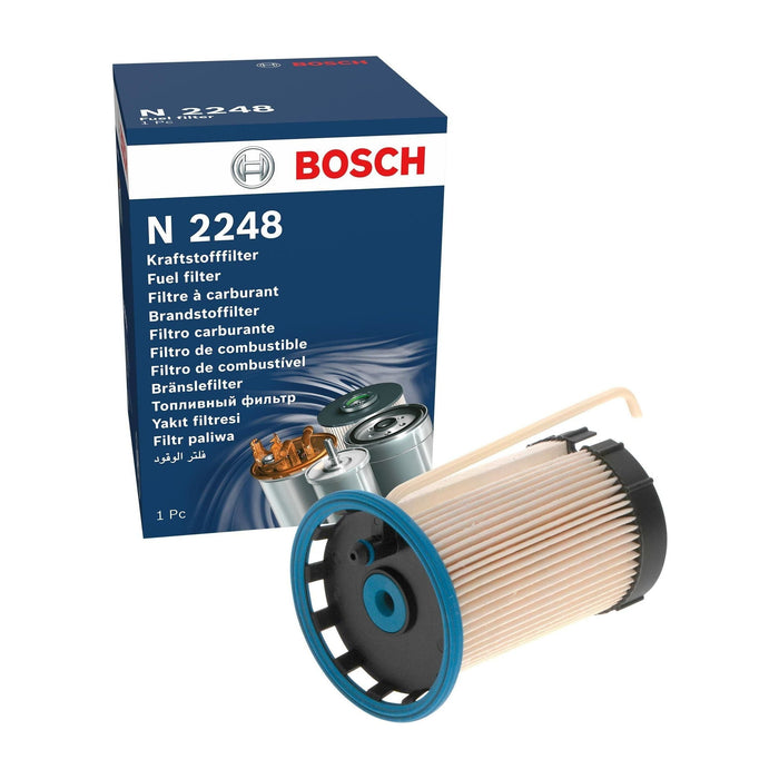 Bosch Fuel-Filter Element N2248 fits Audi Q3 Quattro TDi - 2.0 - 11-15 F02640224