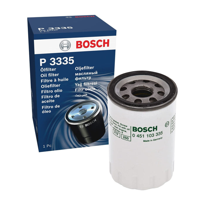 Genuine Bosch Car Oil Filter P3335 fits Jaguar XK 8 - 4.0 - 96-99 0451103335