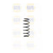 Genuine NAPA Coil Spring Rear for Smart 4513240304 Napa  - Dynamic Drive