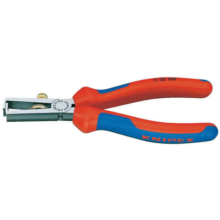 Draper Knipex 11 02 160 SB Adjustable Wire Stripping Pliers, 160mm 12299 Draper  - Dynamic Drive