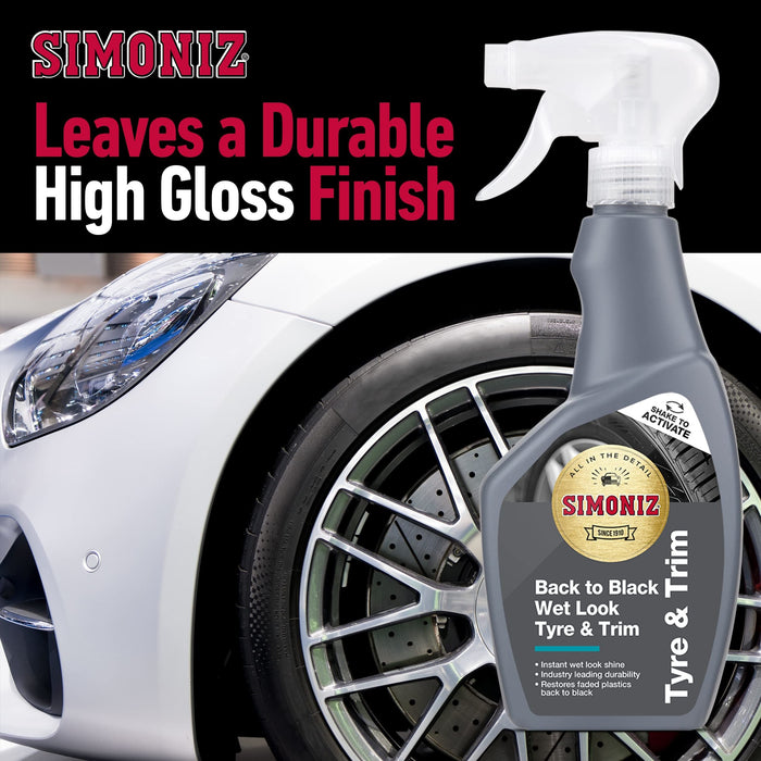 Simoniz Tyre Shine - Back To Black Look - 500ml