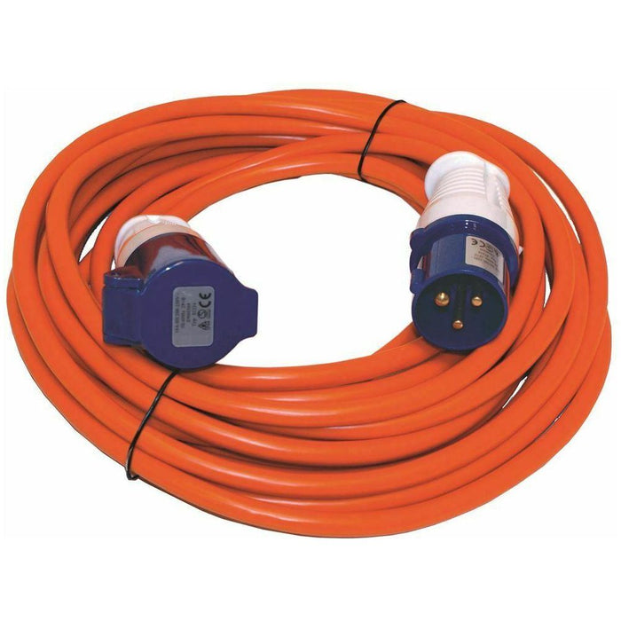 10m Caravan 230v Hook Up Cable Extension Streetwize  - Dynamic Drive