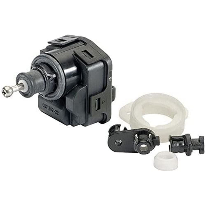 Hella Actuator, headlight levelling 12V 3-pin connector Electric Halogen 6NM 007 282-221 Hella  - Dynamic Drive