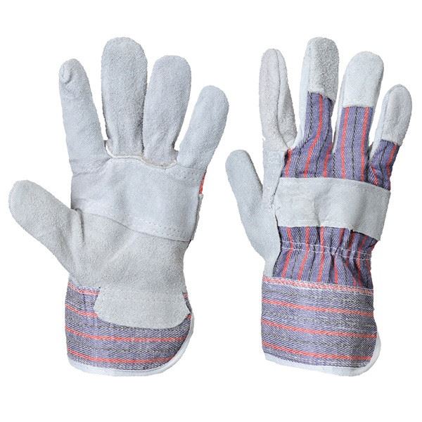 Portwest Canadian Rigger Gloves - Grey - Pack of 12