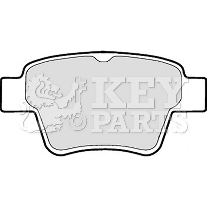 Genuine Key Parts KBP1920 Rear Brake Pads (Bosch)