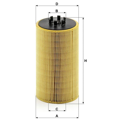 Genuine Mann Oil Filter for Renault Trucks HU1390X Mann & Hummel  - Dynamic Drive