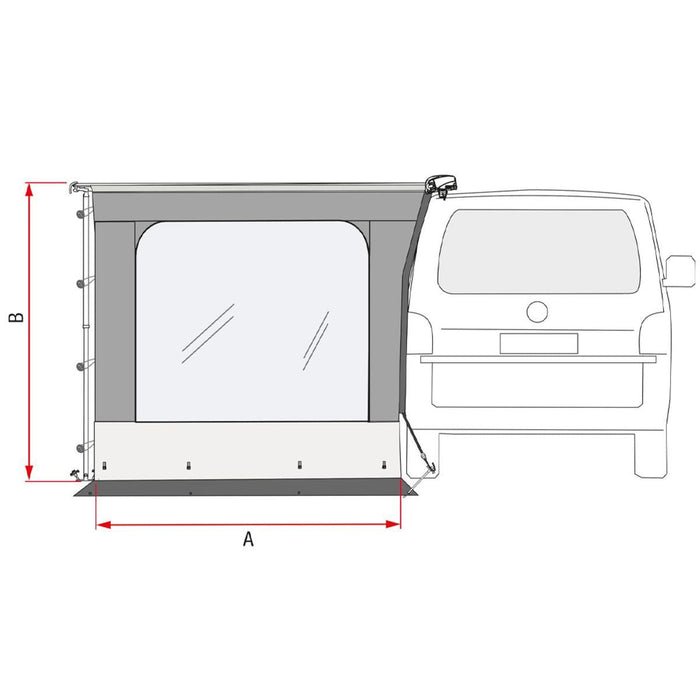 Side W Pro for Fiamma F40 Van Awnings (07979-01-)