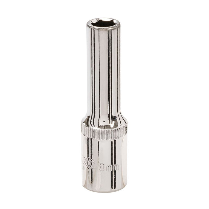 Silverline Deep Socket 3/8" Drive 6pt Metric 8mm