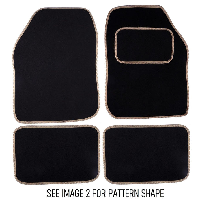 Fully Tailored Beige Trim Mats fits Honda Cr-V 12> 3 Pce Set () Set of 3XL UKB4C  - Dynamic Drive