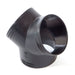 Whale Air Duct Fitting Equal 'Y' Piece 90mm x 90mm x 90mm Black Whale  - Dynamic Drive