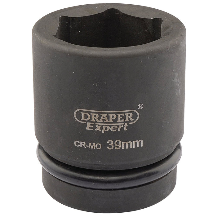 Draper Expert HI-TORQ 6 Point Impact Socket, 1" Sq. Dr., 39mm 05119