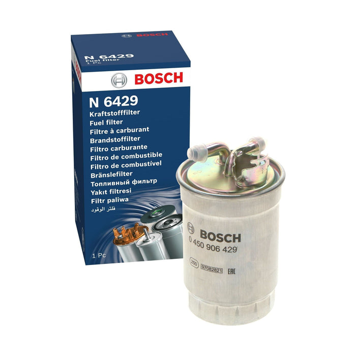 Genuine Bosch Car Fuel Filter N6429 fits Audi A6 TDi - 2.0 - 04-08 0450906429