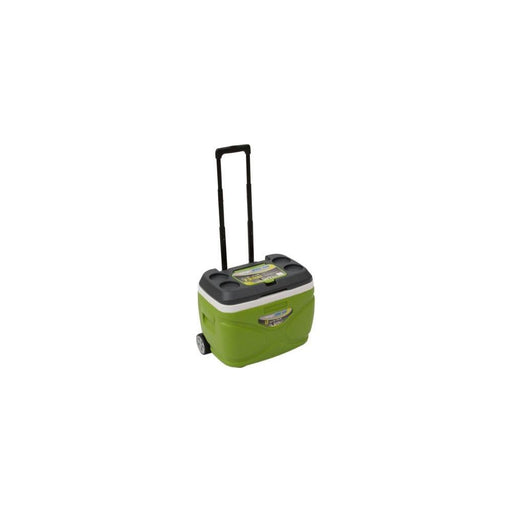 Vango Pinnacle Wheelie 30L 72H Cool Box Green Picnic Camping Food Drink Cooler Vango  - Dynamic Drive