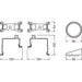 Osram LEDriving FOG additional mounting for Toyota models, LEDFOG101-TY-M, brack Osram  - Dynamic Drive