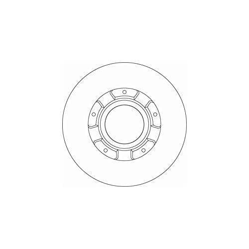 Genuine TRW Brake Disc (Single) DF6963S TRW  - Dynamic Drive