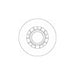 Genuine TRW Brake Disc (Single) DF6963S TRW  - Dynamic Drive