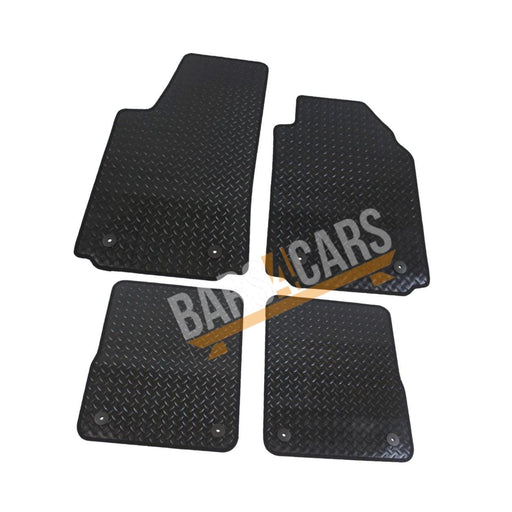 Tailored Rubber Mats for Audi A2 00-05 + Clips 2000 2001 2002 2003 2004 2005 UKB4C  - Dynamic Drive