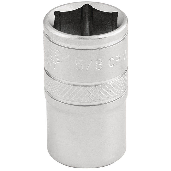 Draper 6 Point Imperial Socket, 1/2" Sq. Dr., 5/8" 16628