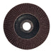 Silverline Aluminium Oxide Flap Disc 125mm 40 Grit Silverline  - Dynamic Drive