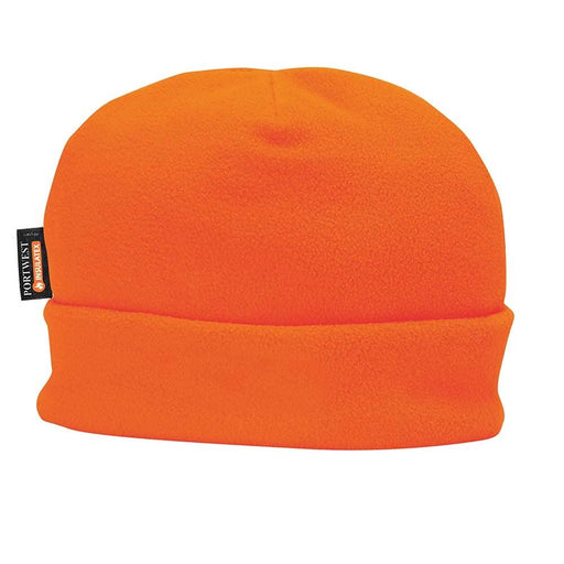 Portwest Thinsulate Lined Fleece Hat - Orange Portwest  - Dynamic Drive