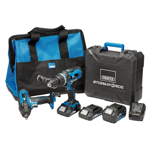 Draper Storm Force 20V Cordless Workshop Kit (7 Piece) 40451 Draper  - Dynamic Drive