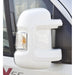 Protect-It Pair Short Arm Mirror Cover Fits Citroen Relay White Van Conversion HTD  - Dynamic Drive