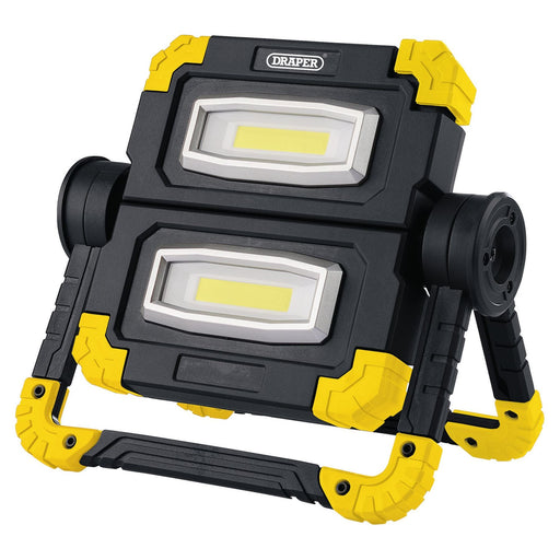 Draper Twin COB LED Rechargeable Worklight, 10W, 850 Lumens 87696 Draper  - Dynamic Drive