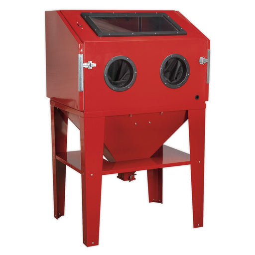 Sealey Shot Blasting Cabinet Double Access 960 x 720 x 1500mm SB974 Sealey  - Dynamic Drive