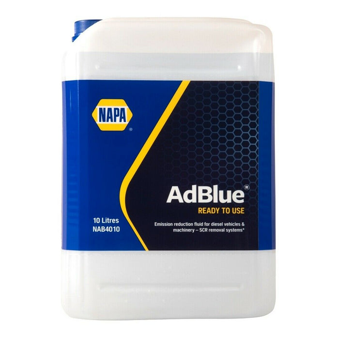 Adblue Ad Blue 10L Litre Diesel Car Truck Van Commercial Integrated Spout Napa  - Dynamic Drive