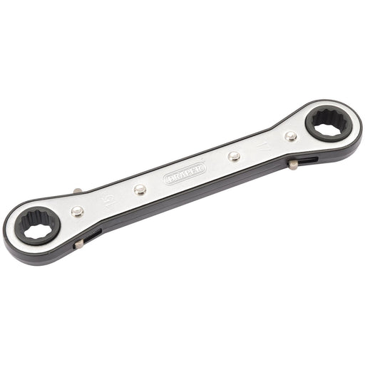 Draper Ratcheting Ring Spanner, 15 x 17mm 31996 Draper  - Dynamic Drive