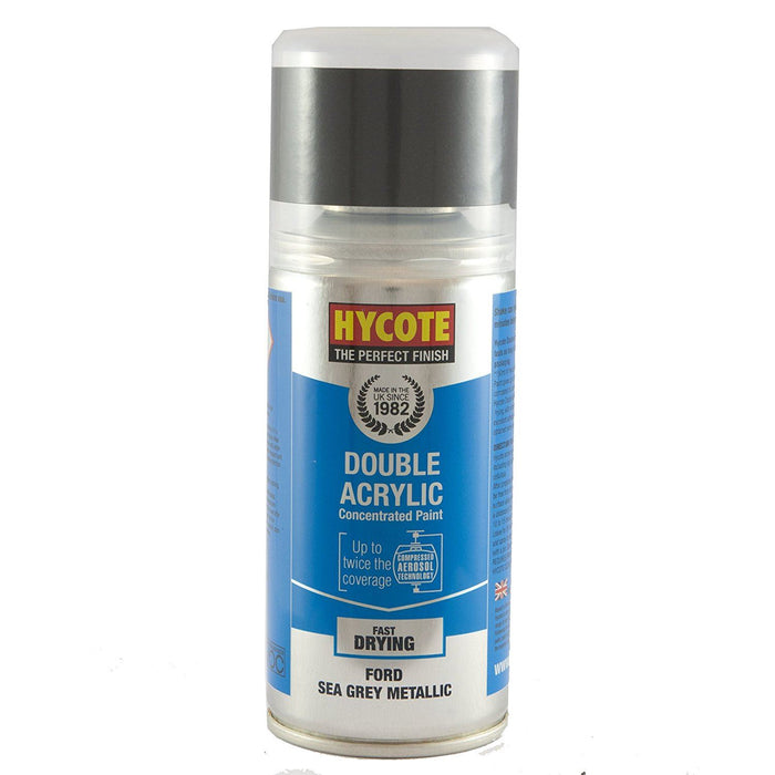 For Sea Grey (Metallic) Spray Paint 150ml Aerosol Double Acrylic by Hycote