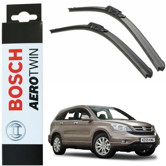 Bosch Aerotwin Front Wiper Blades Set fits Honda CR-V III 01.07-11.12 AR141S