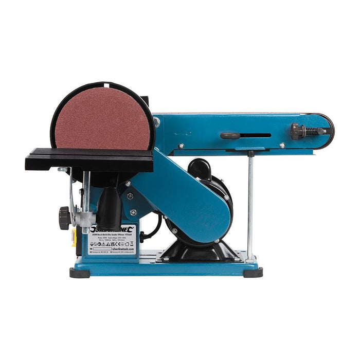 Silverline 350W Bench Belt & Disc Sander 390mm 350W