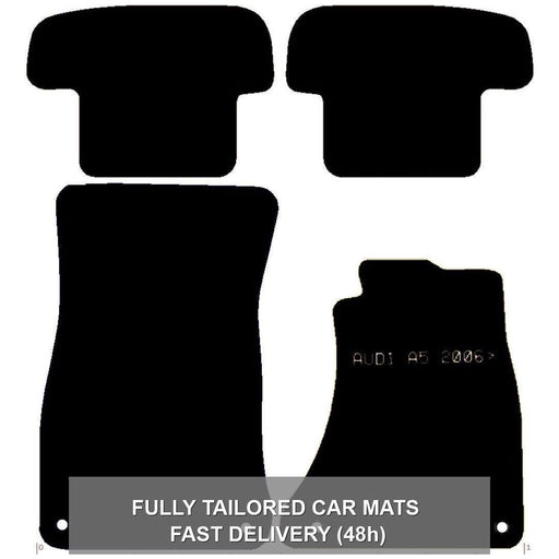 Fully Tailored Carpet Car Mats for Audi A5 06 ON Coupe Set of 4 With 4 Clips UKB4C  - Dynamic Drive