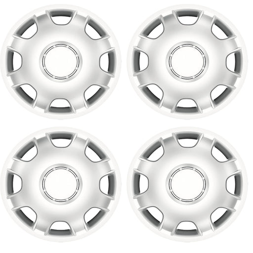 4x Silver 15" Inch Deep Dish Van Wheel Trims Hub Caps For Boxer UKB4C  - Dynamic Drive