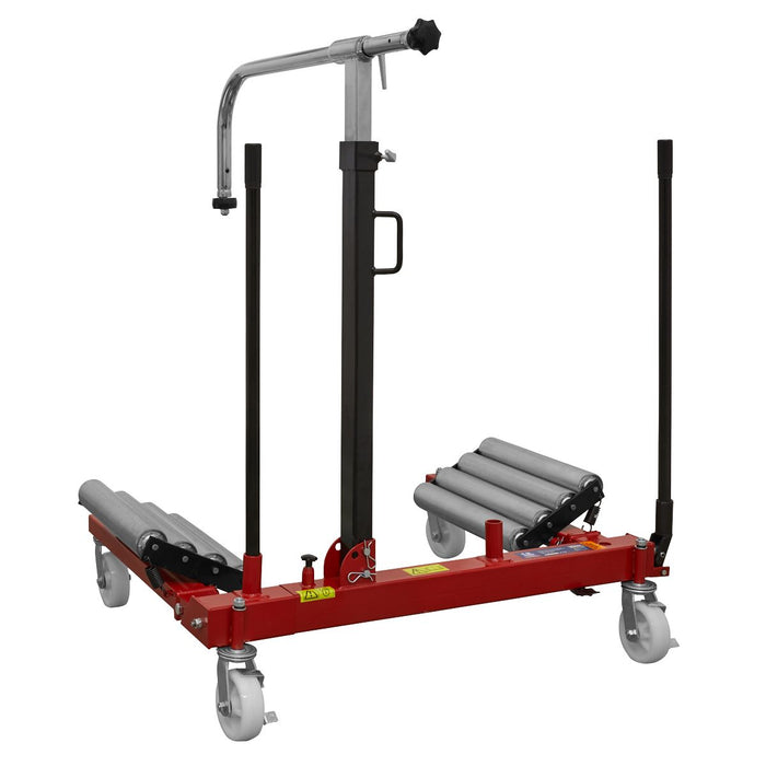 Sealey Wheel Removal Trolley 1200kg Capacity W1200T Sealey  - Dynamic Drive