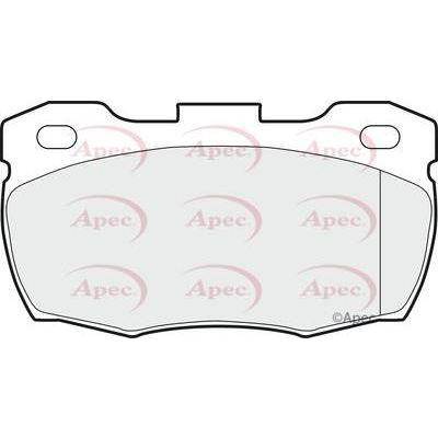 Apec Brake Pads Front Fits Land Rover Defender