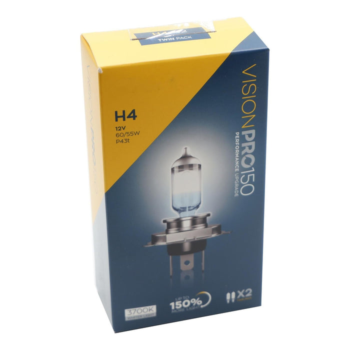 Elta H4 White 472 Visionpro 150% Upgrade Car Headlight Bulbs 12v 55w Bulb Set ELTA  - Dynamic Drive