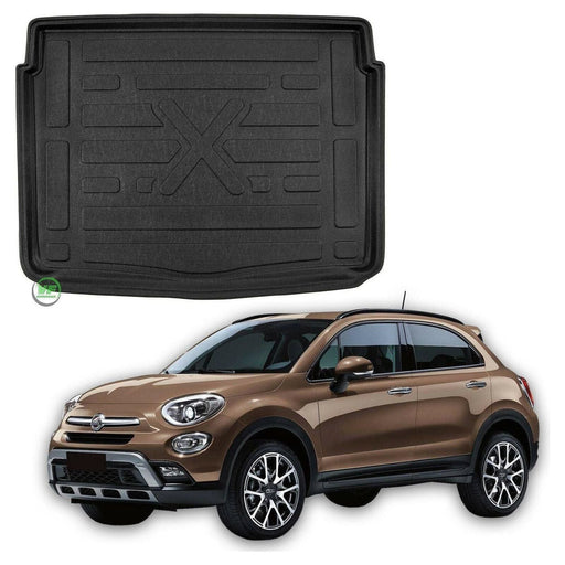 Heavy Duty Tailored Fit Boot Liner Tray Car Mat Fits Fiat Fiat 500X 2015-up UKB4C  - Dynamic Drive