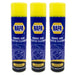 3 x Napa Brake Clutch Parts Cleaner Aerosol Spray Degreaser 600ML Napa  - Dynamic Drive