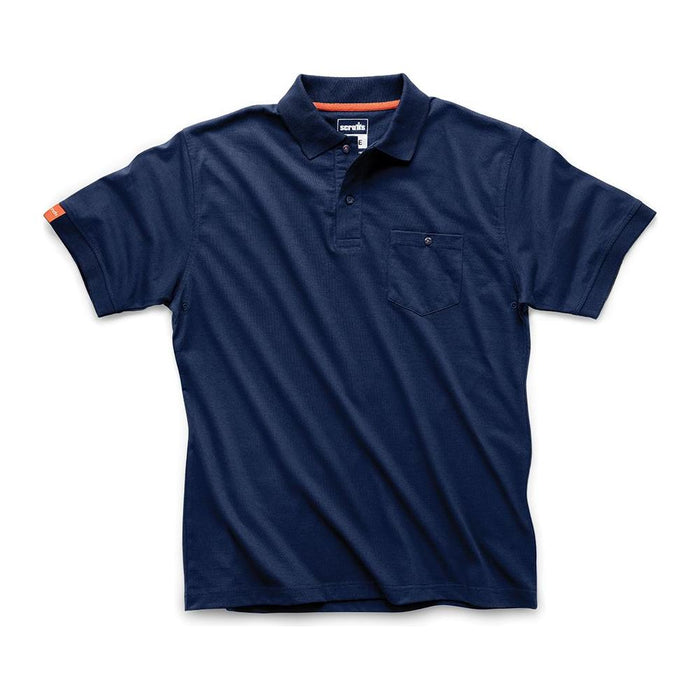 Scruffs Eco Worker Polo Navy XL Scruffs  - Dynamic Drive