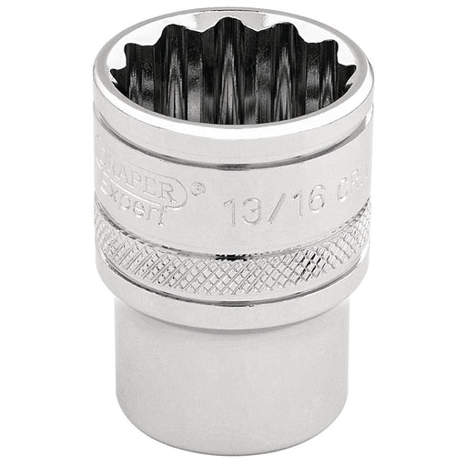 Draper HI-TORQ 12 Point Socket, 3/8" Sq. Dr., 13/16" 49482 Draper  - Dynamic Drive