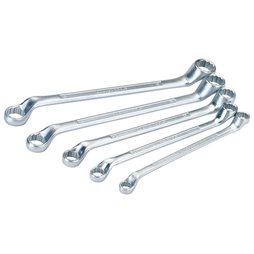 Draper Cranked Metric Ring Spanner Set (5 Piece) 35089 Draper  - Dynamic Drive