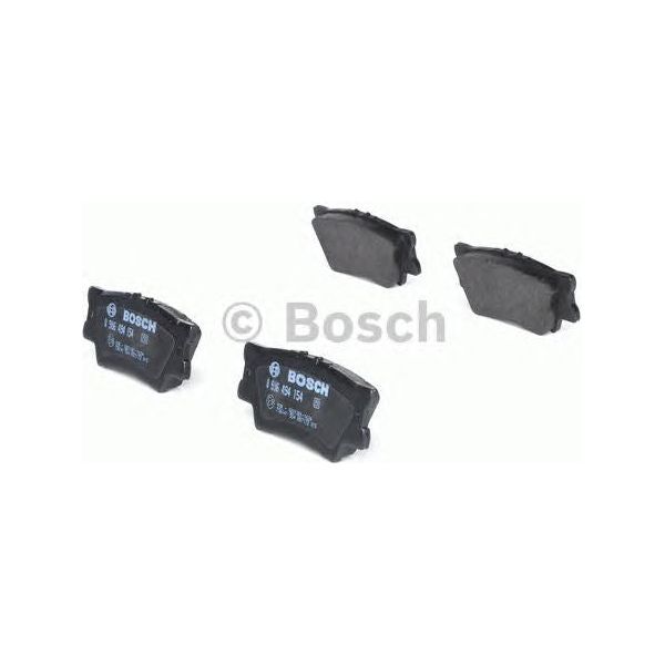 Genuine Bosch Brake Pad Set Bp1065 fits Toyota RAV 4 D4d - 2.2 - 06-12 098649415