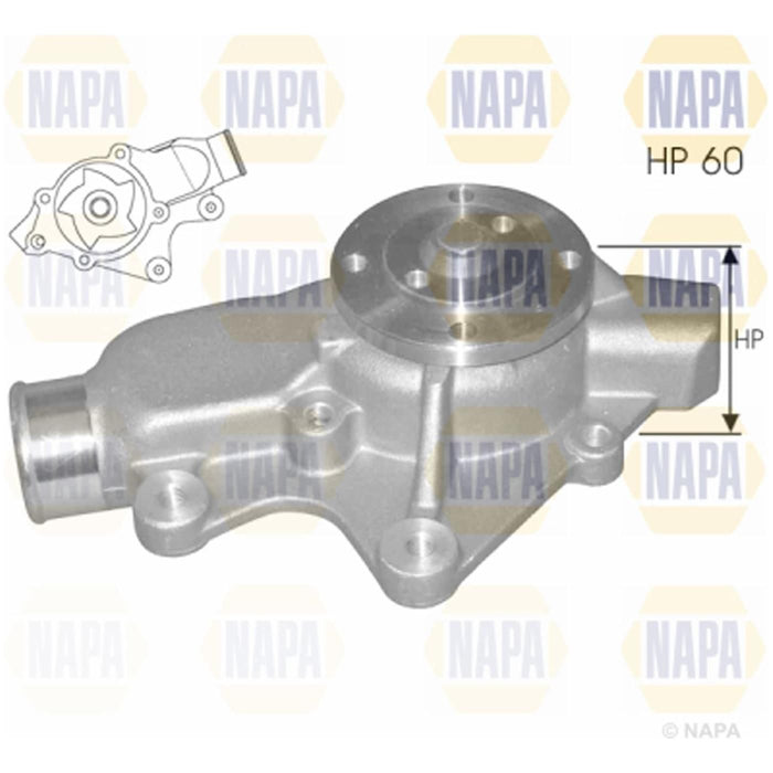 Genuine NAPA Water Pump for Jeep 4626215