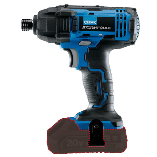 Draper Storm Force 20V Cordless Impact Driver (Sold Bare) 89520 Draper  - Dynamic Drive