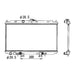 NRF Radiator 53390 NRF  - Dynamic Drive