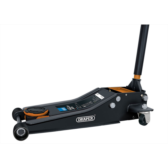 Draper Trolley Jack, 2.25 Tonne, Orange 28475 Draper  - Dynamic Drive